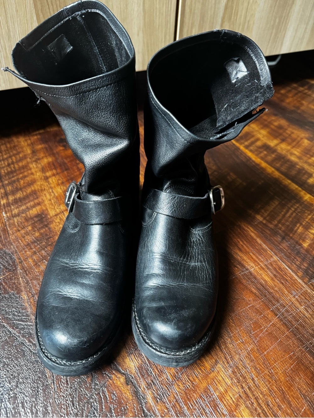 Frye Black Leather Women's Veronica Short Boots